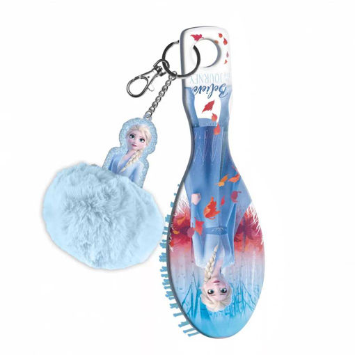 Picture of FROZEN HAIR BRUSH +POM POM KEYRING